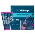 DripDrop Berry Electrolyte Powder, 8 oz sticks, 32 count - MHRC