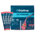 DripDrop Watermelon Electrolyte Powder, 8 oz sticks, 32 count - 03MW