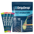 DripDrop Sunburst Variety Pack Electrolyte Powder, 8 oz sticks, 16 count - 5A6T