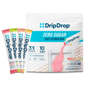 DripDrop Zero Sugar Classic Variety Pack Electrolyte Powder, 8 oz sticks, 32 count - 6THQ