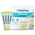 DripDrop Zero Sugar Lemon Lime Electrolyte Powder, 8 oz sticks, 32 count - HB67