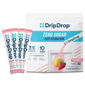 DripDrop Zero Sugar Strawberry Lemonade Electrolyte Powder, 8 oz sticks, 32 count - 9QQP
