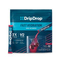 DripDrop Cherry Electrolyte Powder, 8 oz sticks, 32 count - 756S