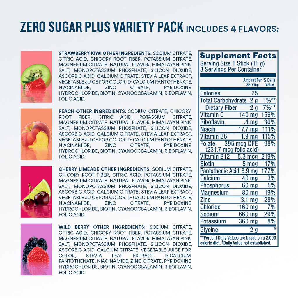 Zero Sugar Plus Starter Pack, 16 count - ASU4